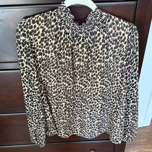 J.Crew Leopard Print Women's Top